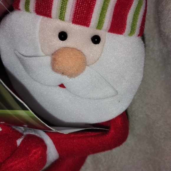 Wine Bottle Hugger Santa Claus Christmas 13" Holiday Seasonal Plush Gift New.... - Picture 3 of 4